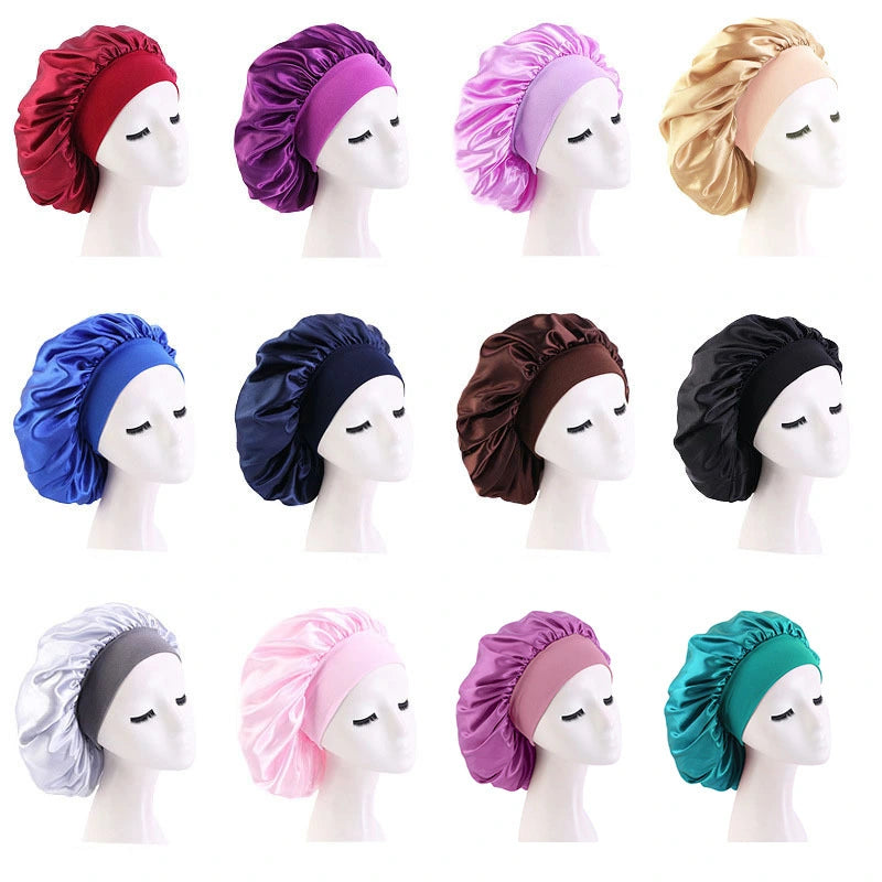 Lot de 5 Bonnets en Satin Multicolores