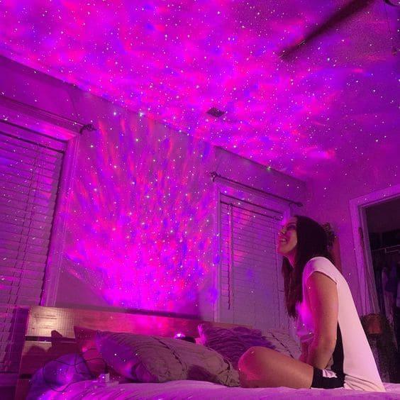 🌌 Projecteur Galaxie avec Bluetooth