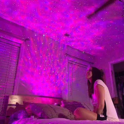 🌌 Projecteur Galaxie avec Bluetooth